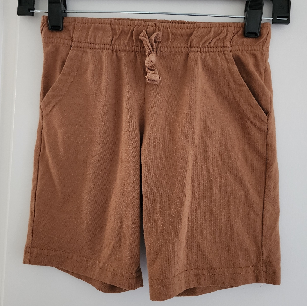 Size 7 Epic Threads Brown Shorts With Drawstring Waist